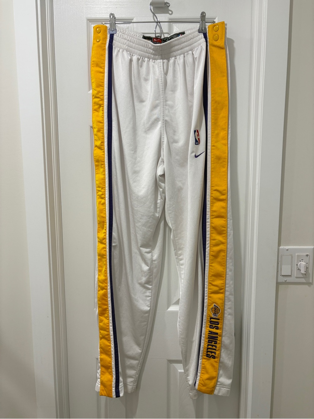 Nike LA Lakers Warmup Game Pants 2001 Size XXL / 34-36 Y2K Kobe Bryant 81 Points